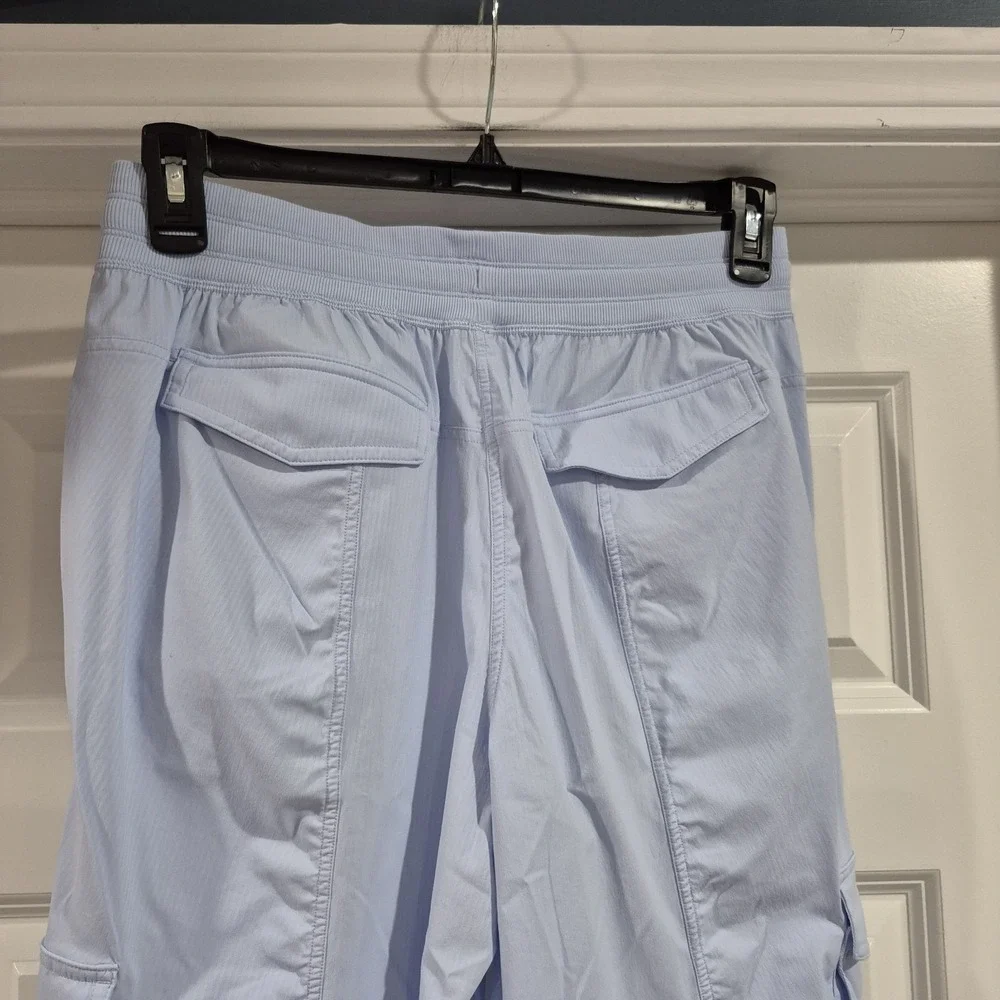 Lululemon Pants Womens Medium Windmill Blue Dance Studio Cargo Jogger Mid-Rise